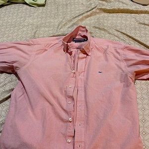 Striped polo from vineyard vines. Good quality